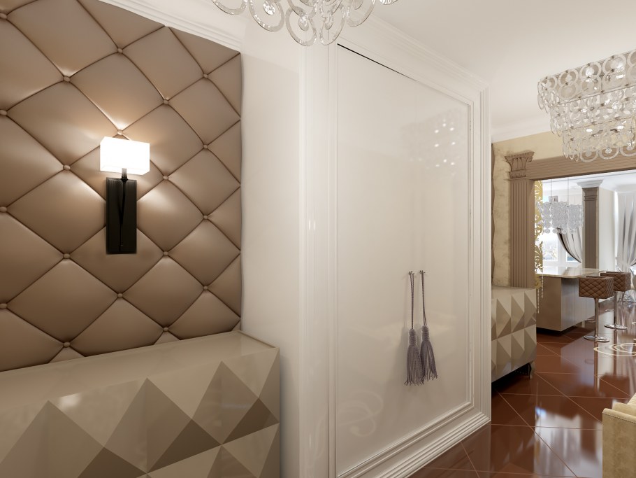 Стеновые мягкие панели бра