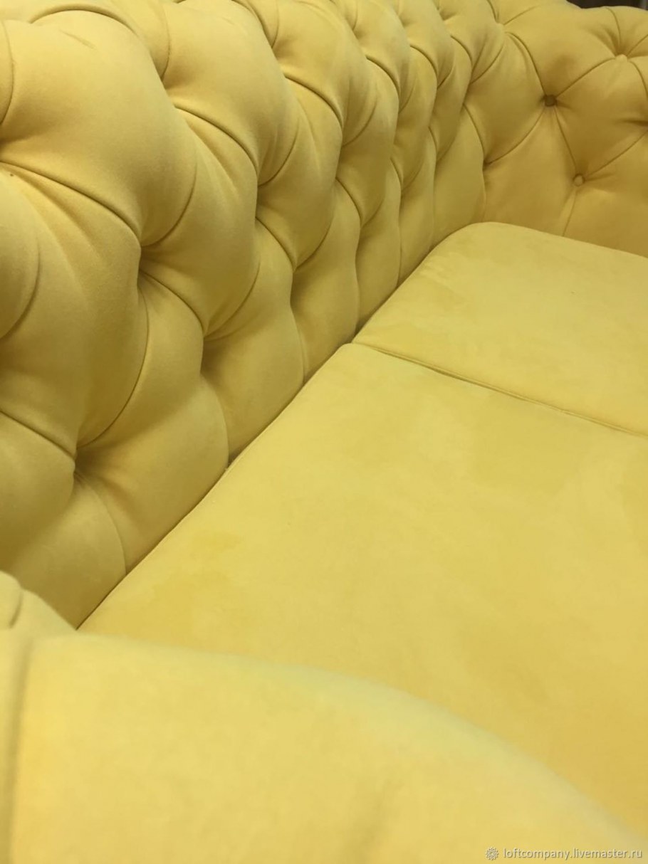 Диван Честер с каретной стяжкой