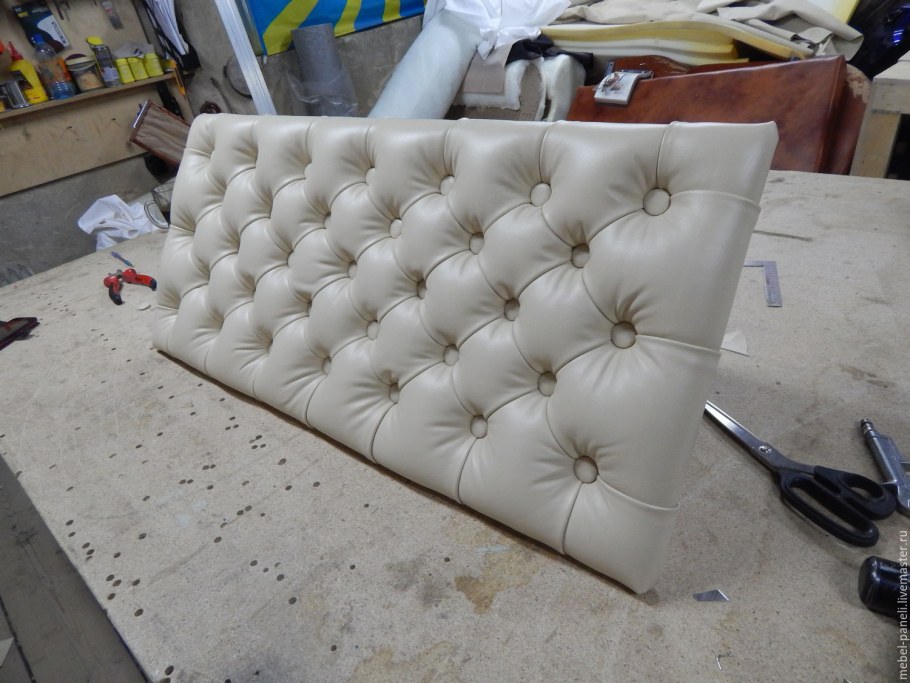 Сидушка с каретной стяжкой