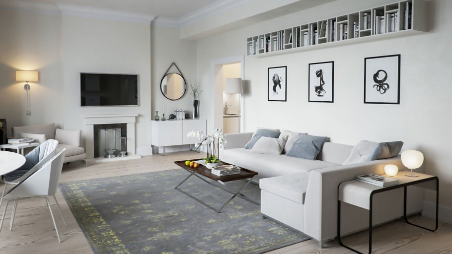 Бежевый монохром в интерьере