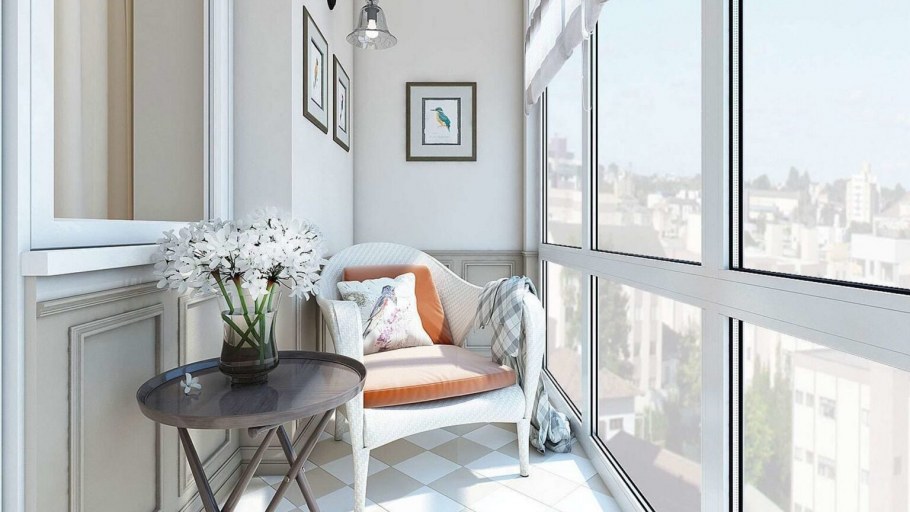 Лоджия в современном стиле