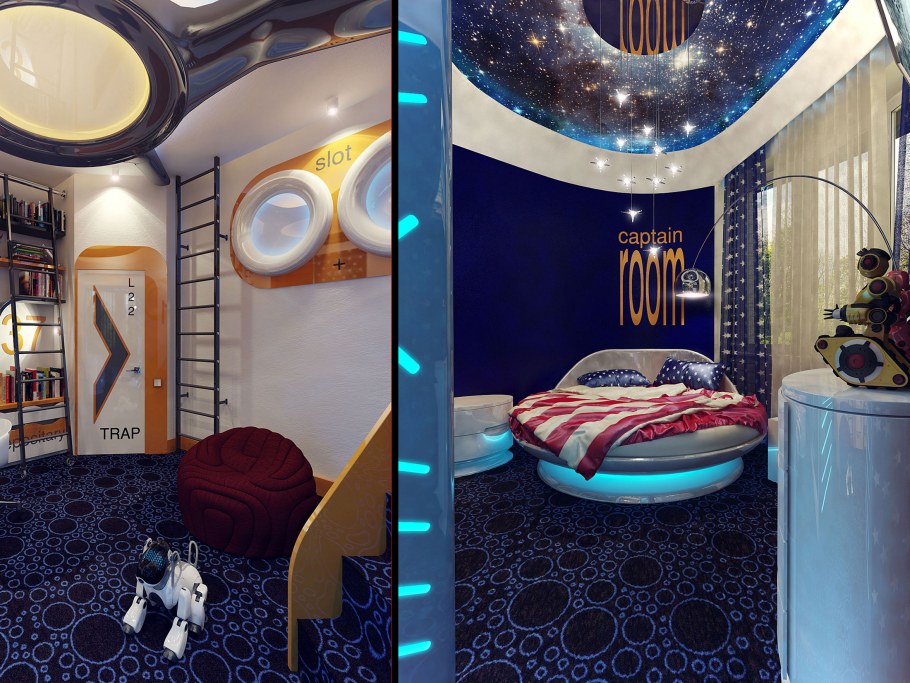Детская комната комната капитана