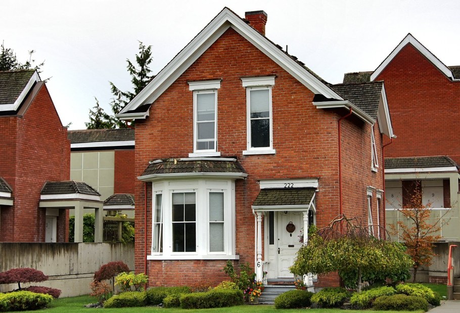 Английский дом кирпич