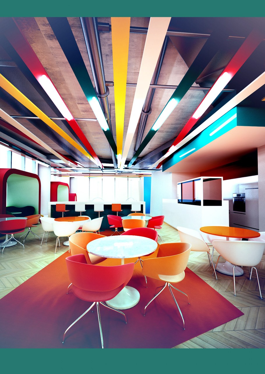 Рулонные шторы оранжевого цвета