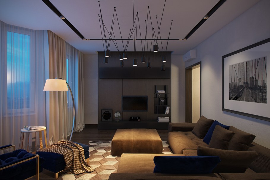 Свет в гостиной