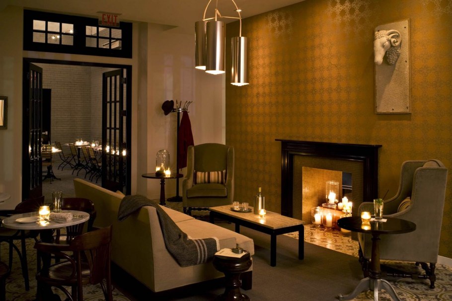 Приглушенный свет в интерьере