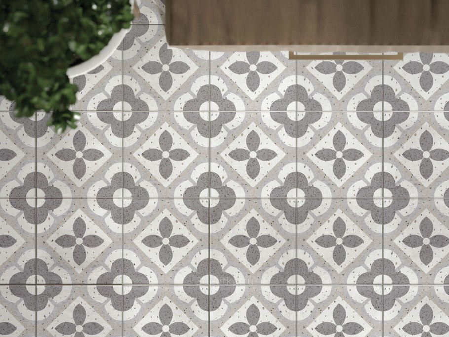 Cersanit Sevilla пэчворк белый 42x42