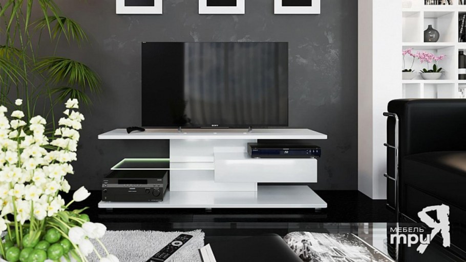 Тумба ТВ диамонд ТРИЯ