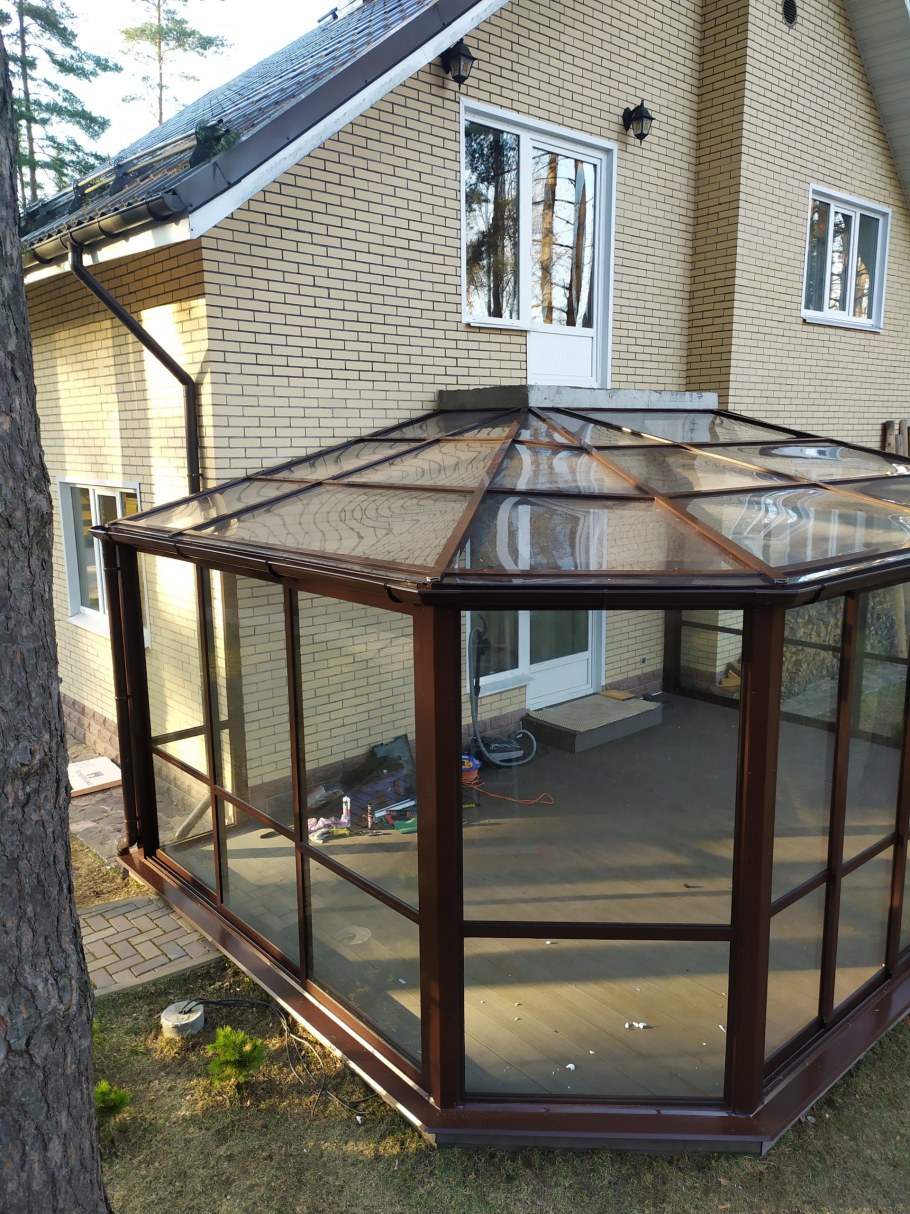 Застекленная терраса