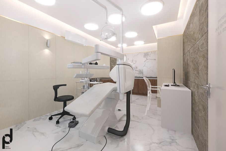 Холл в стоматологическом кабинете