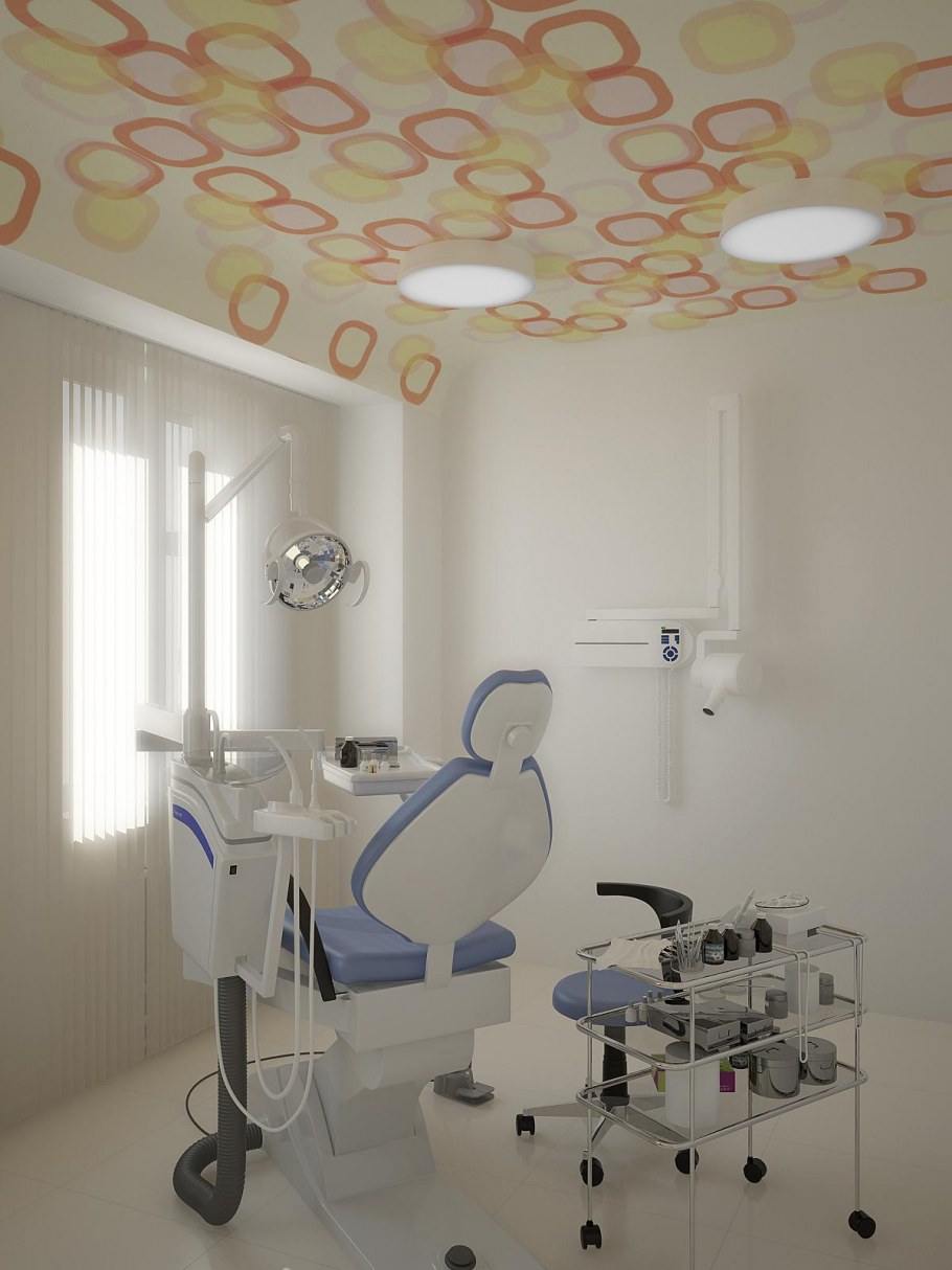 Ожидальная интерьер стоматологии