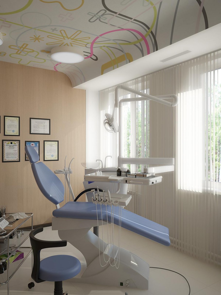 Интерьеры ортодонтических кабинетов