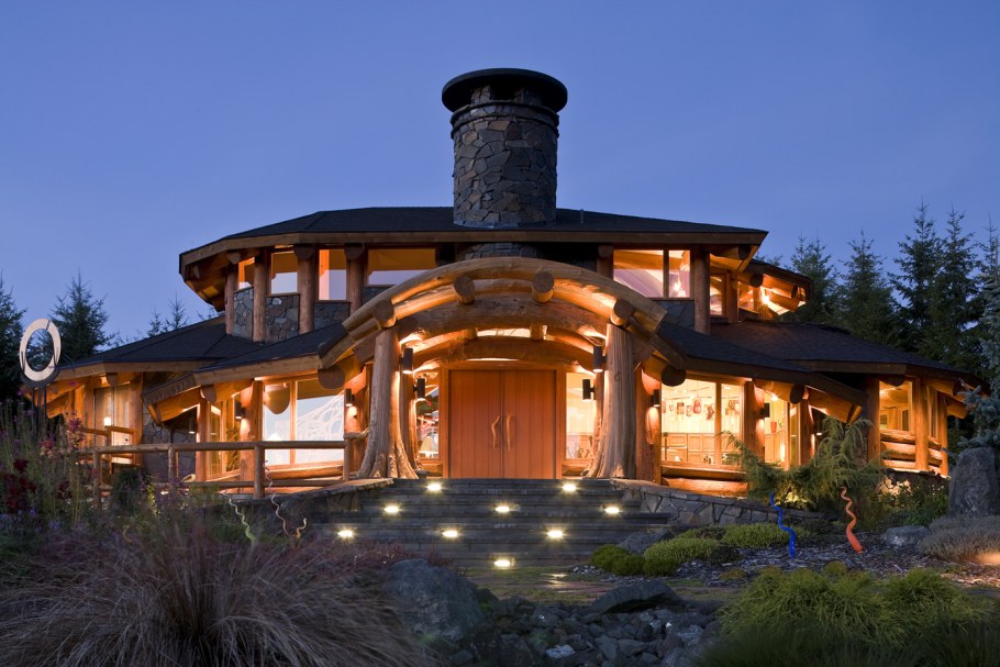 Пост энд Бим с канадской рубкой