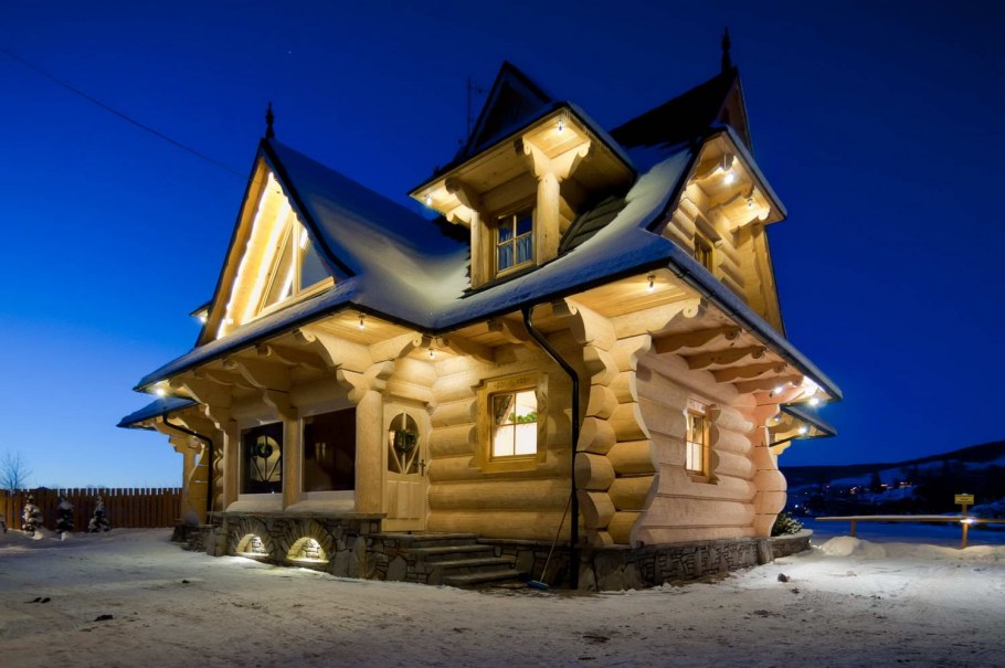 Бревенчатые дома