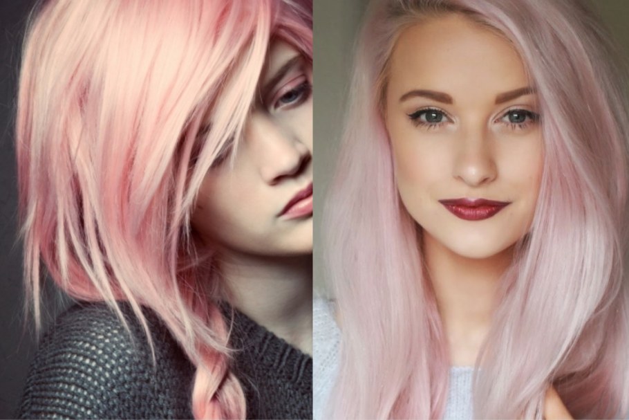 Спальня в пепельно-розовых тонах