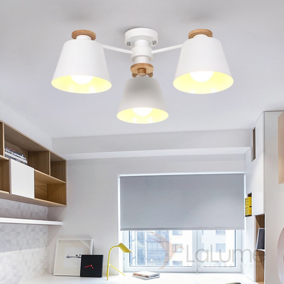 Люстра потолочная в скандинавском стиле Niska 30340-30342