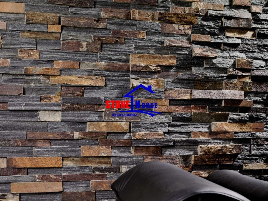 Сланец для отделки стен