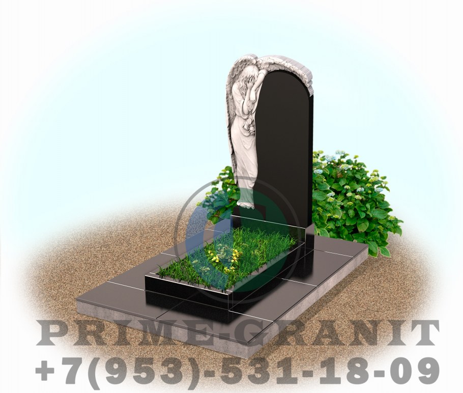 Памятники с ангелом из гранита