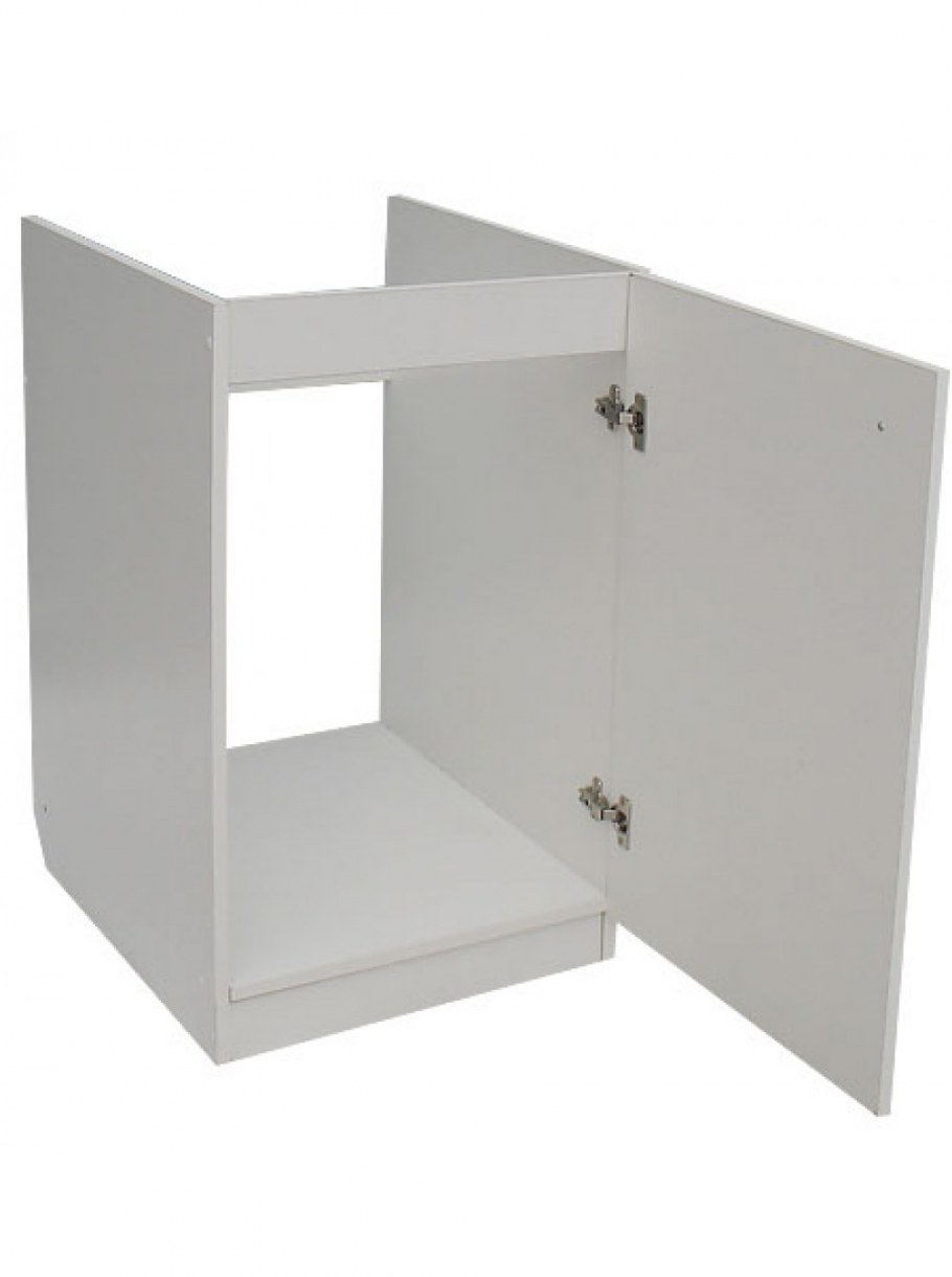 Тумба под мойку 50*50 ШКМ-3 белая /7503 (шт.)