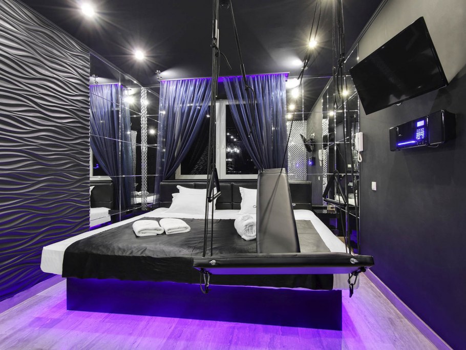 Контраст форм в интерьере