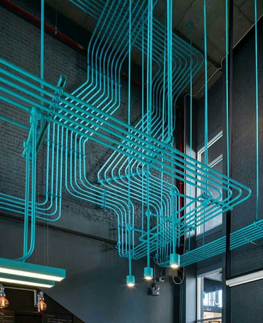 Интерьер в стиле футуризм