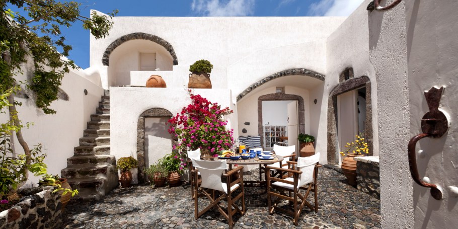 Греческий дворик Корфу Крит