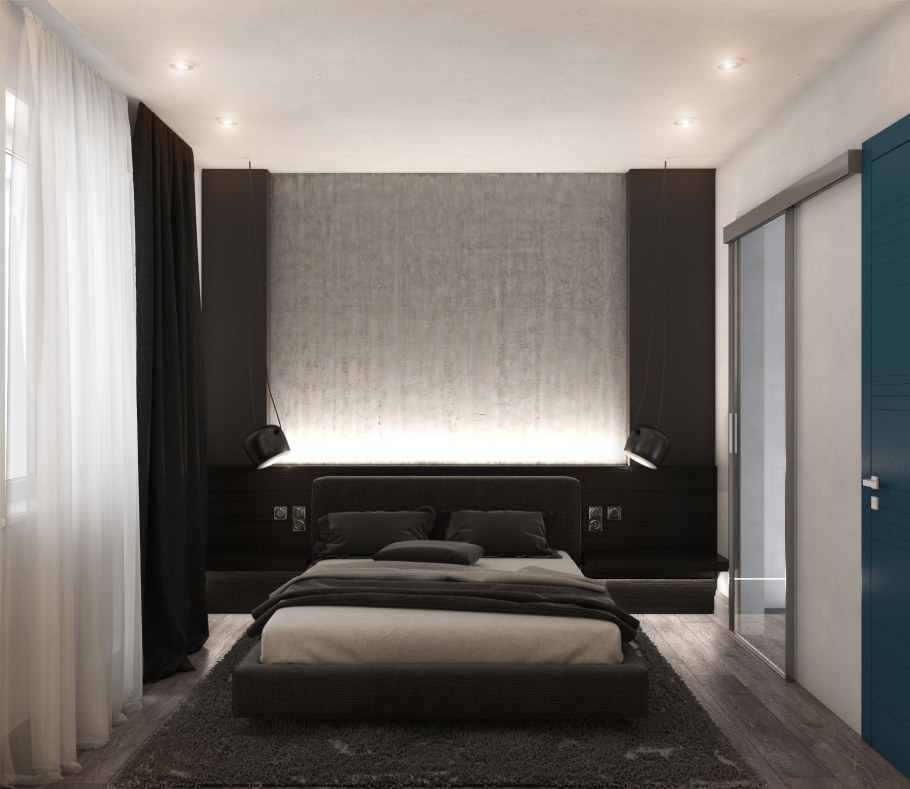 Выключатели в спальне