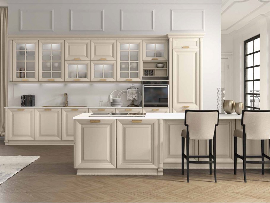 Кухни Эггер бежевые