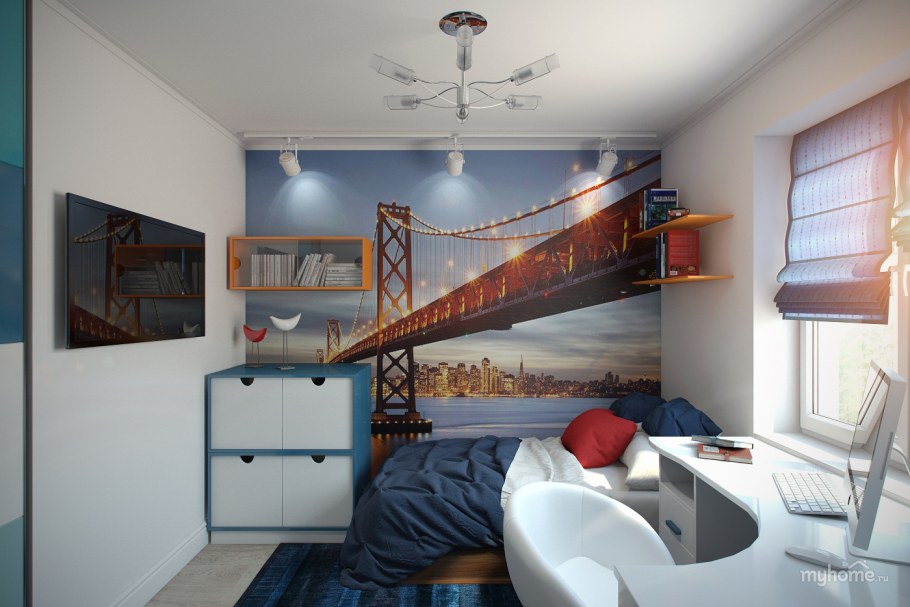 Однокомнатная с детской зоной