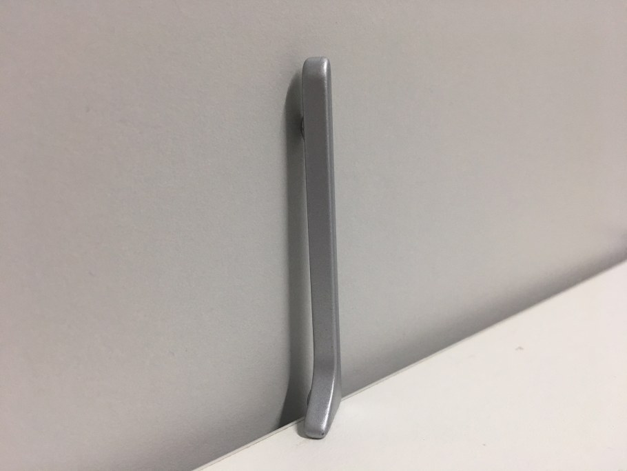 Плинтус алюминиевый напольный 2157 Евротрим