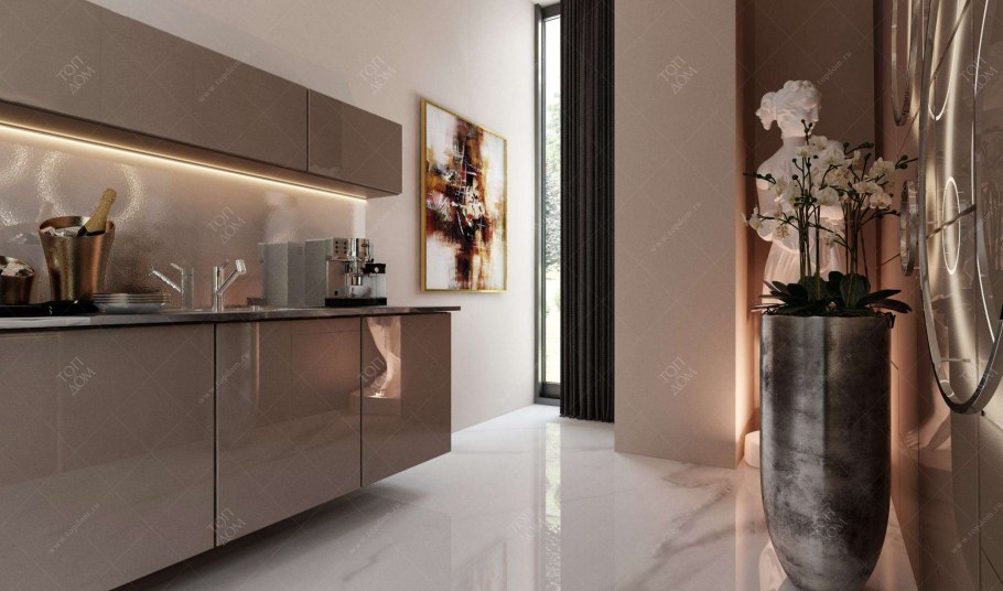 Матовые кухни