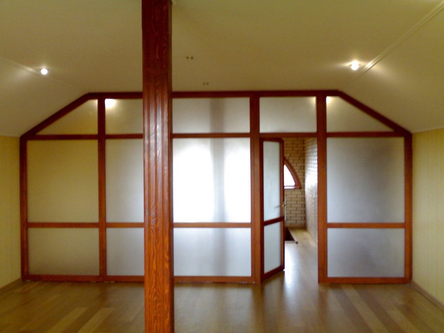 Обшивка мансарды гипсокартоном