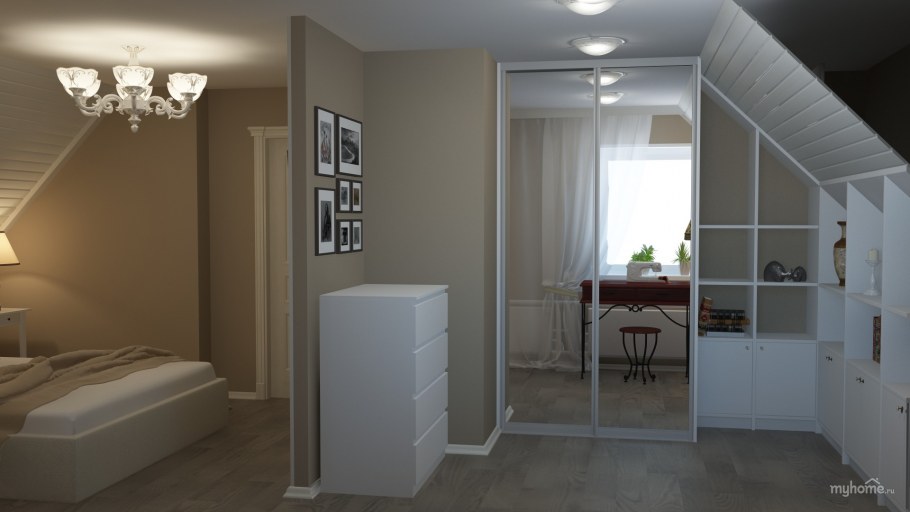 Мансардные перегородки