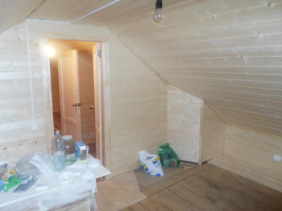 Мансарда в стиле Минимализм