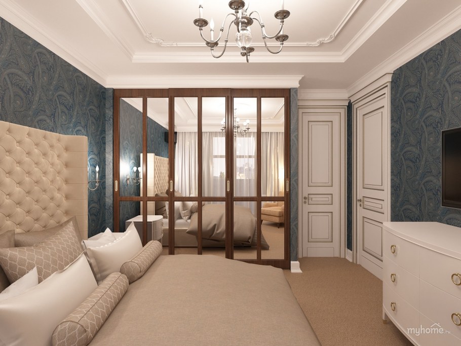 Классика в интерьере квартиры однокомнатной