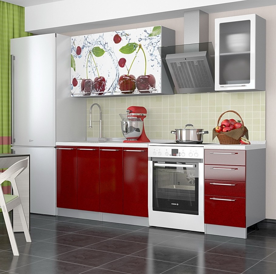 Кухня София фотопечать 2.1 Орхидея