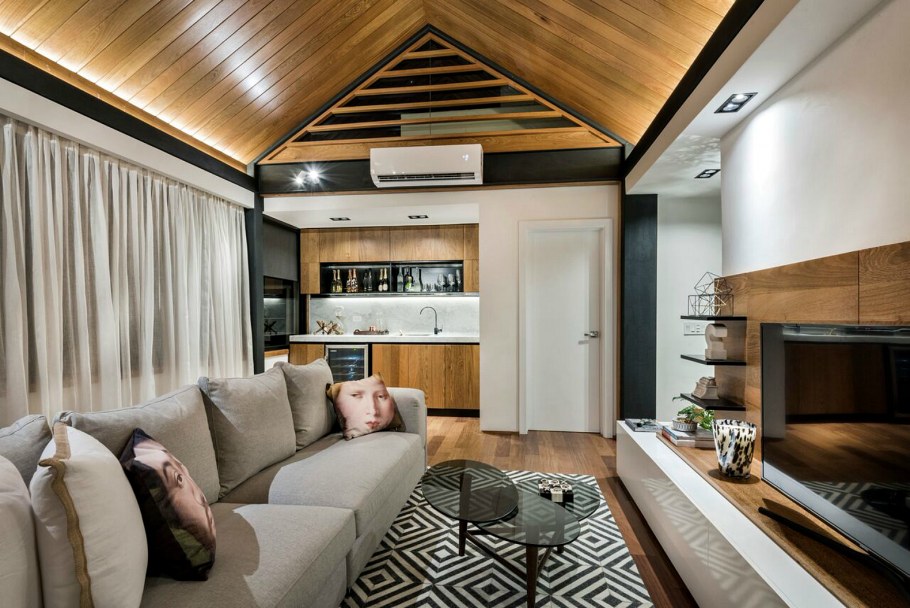 Интерьер чердака