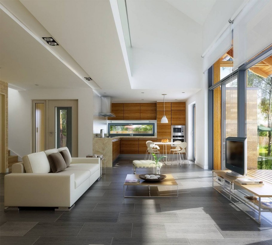 Дом 100 квадратов интерьер