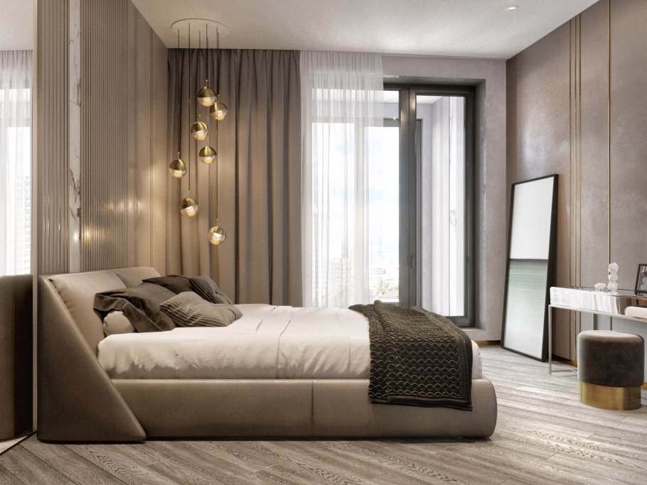 Бело серые стены