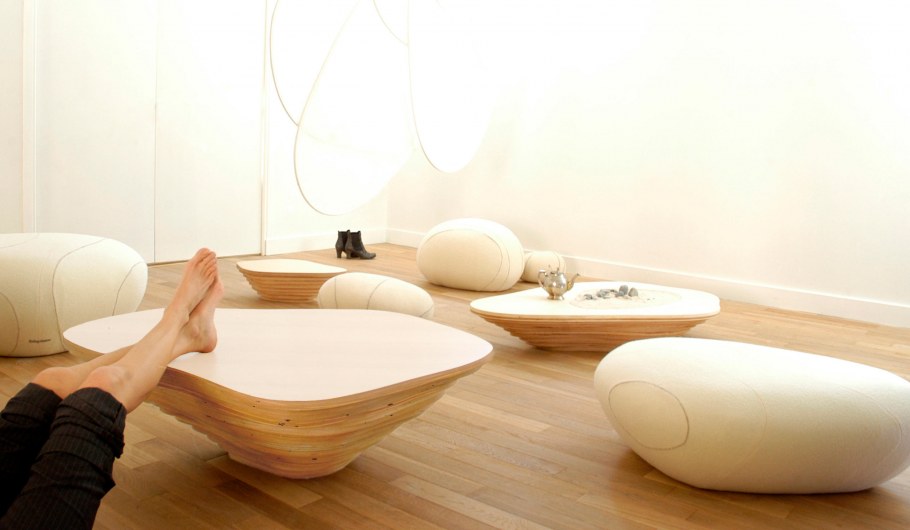 Столик в стиле дзен