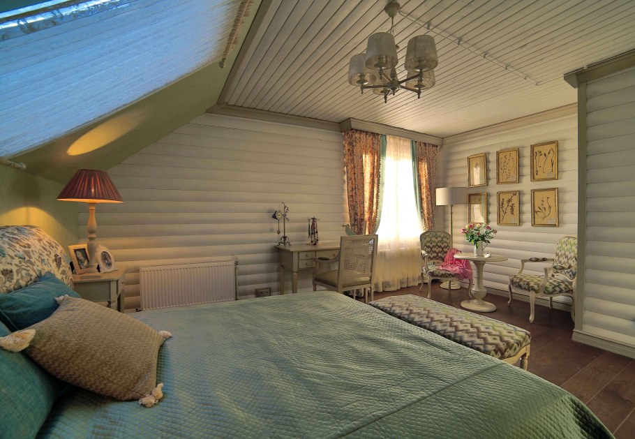 Фазенда мансарда в стиле Прованс