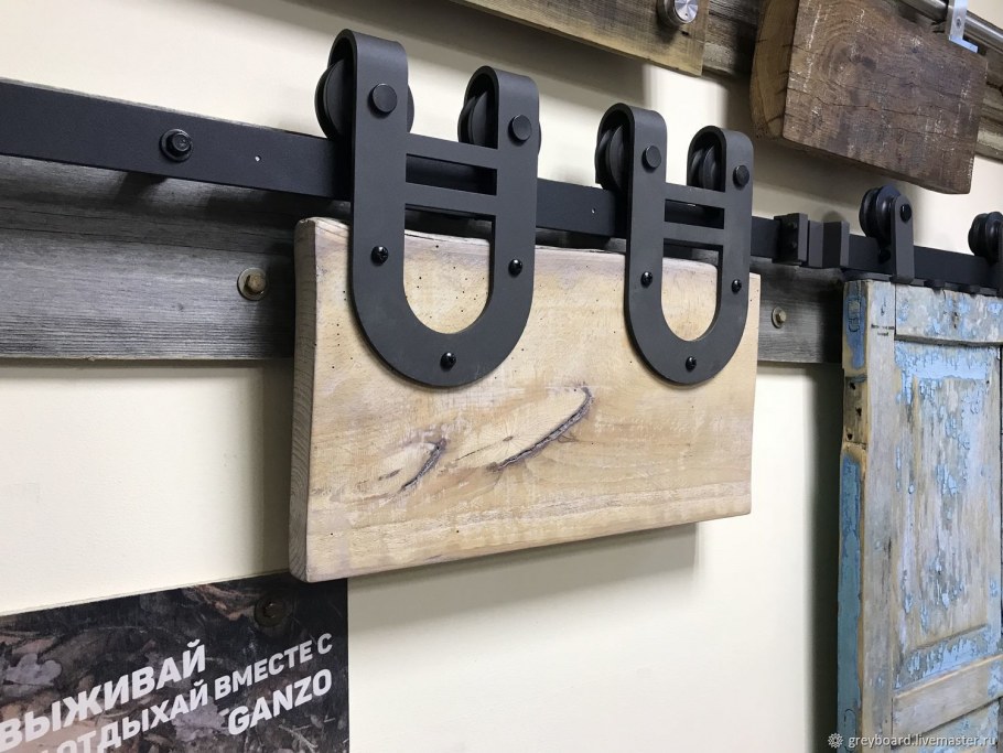 Двери Амбарные раздвижные лофт