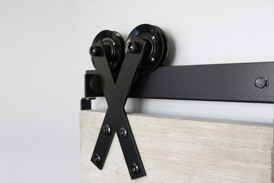 Амбарные двери в стиле лофт