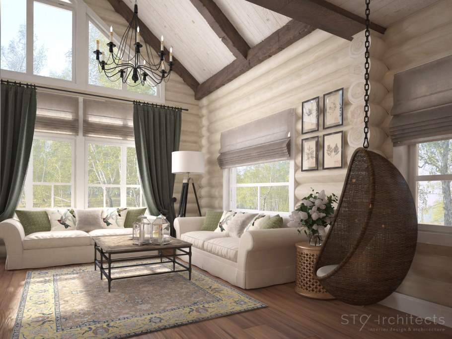 Honka Helmi интерьер