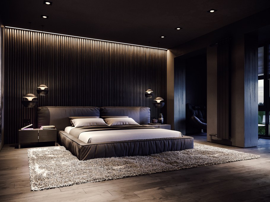 Мужская спальня