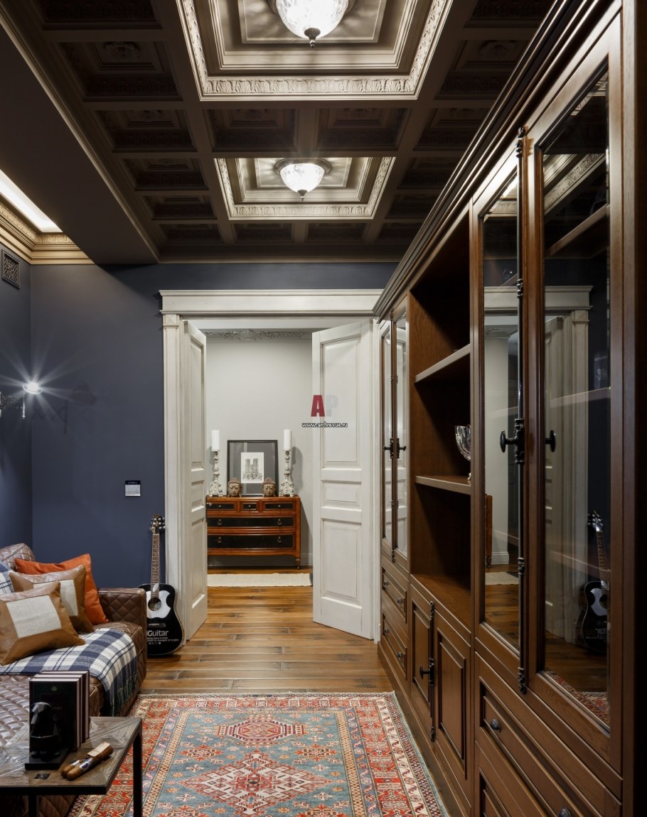 Кессонные потолки Неоклассика