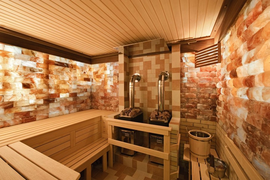 Соляная парилка гималайская соль