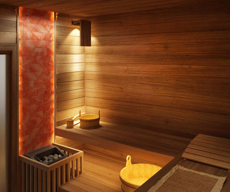 Интерьер бани