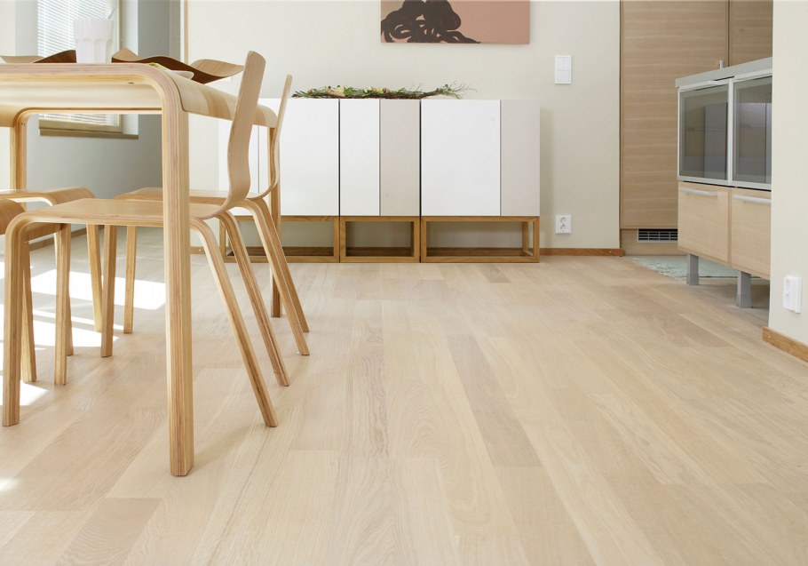 Паркетная доска Karelia дуб natural Vanilla Matt 3s