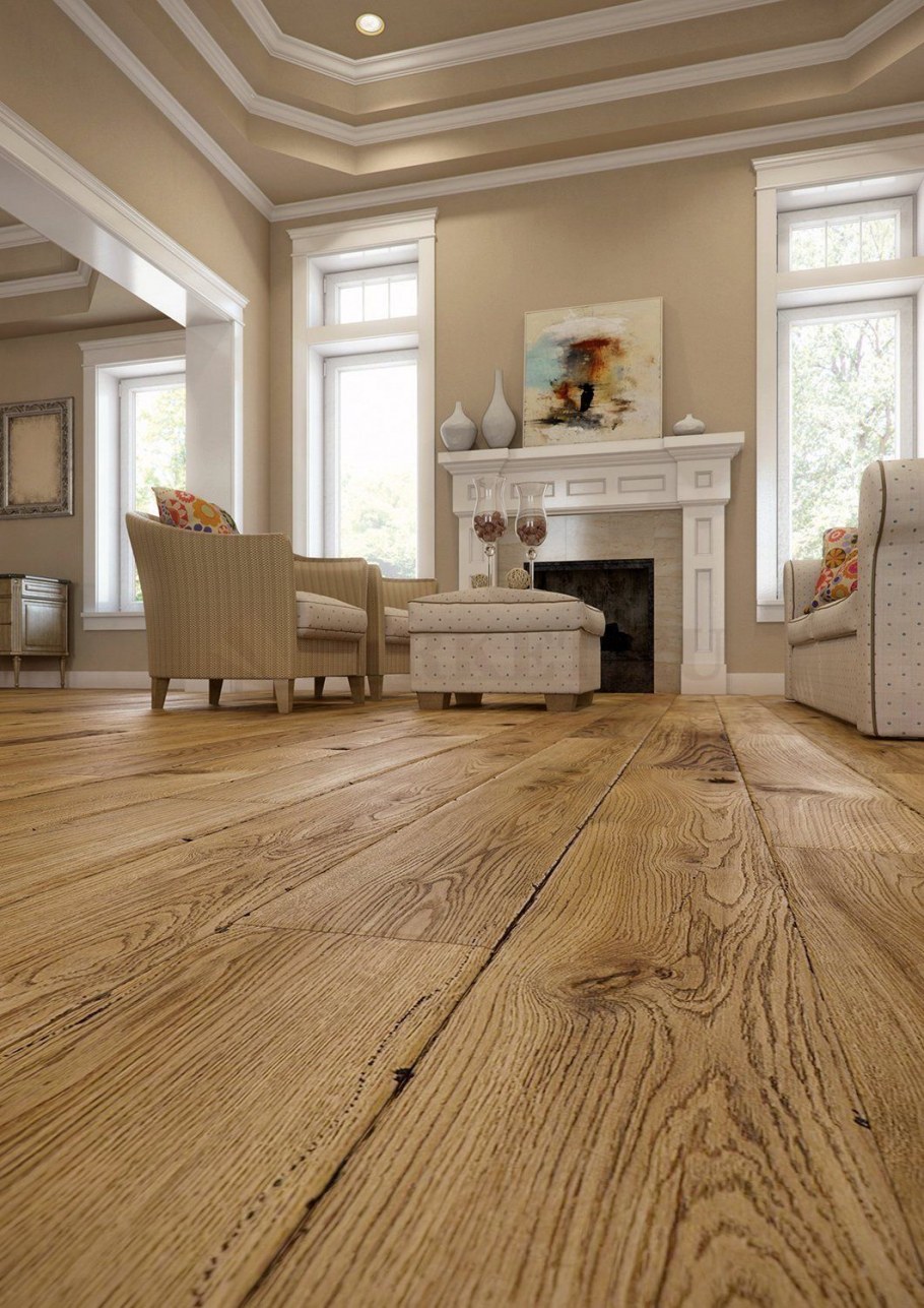 Пол из натурального дерева